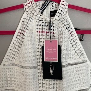 White Jumpsuit - PrettyLittleThing